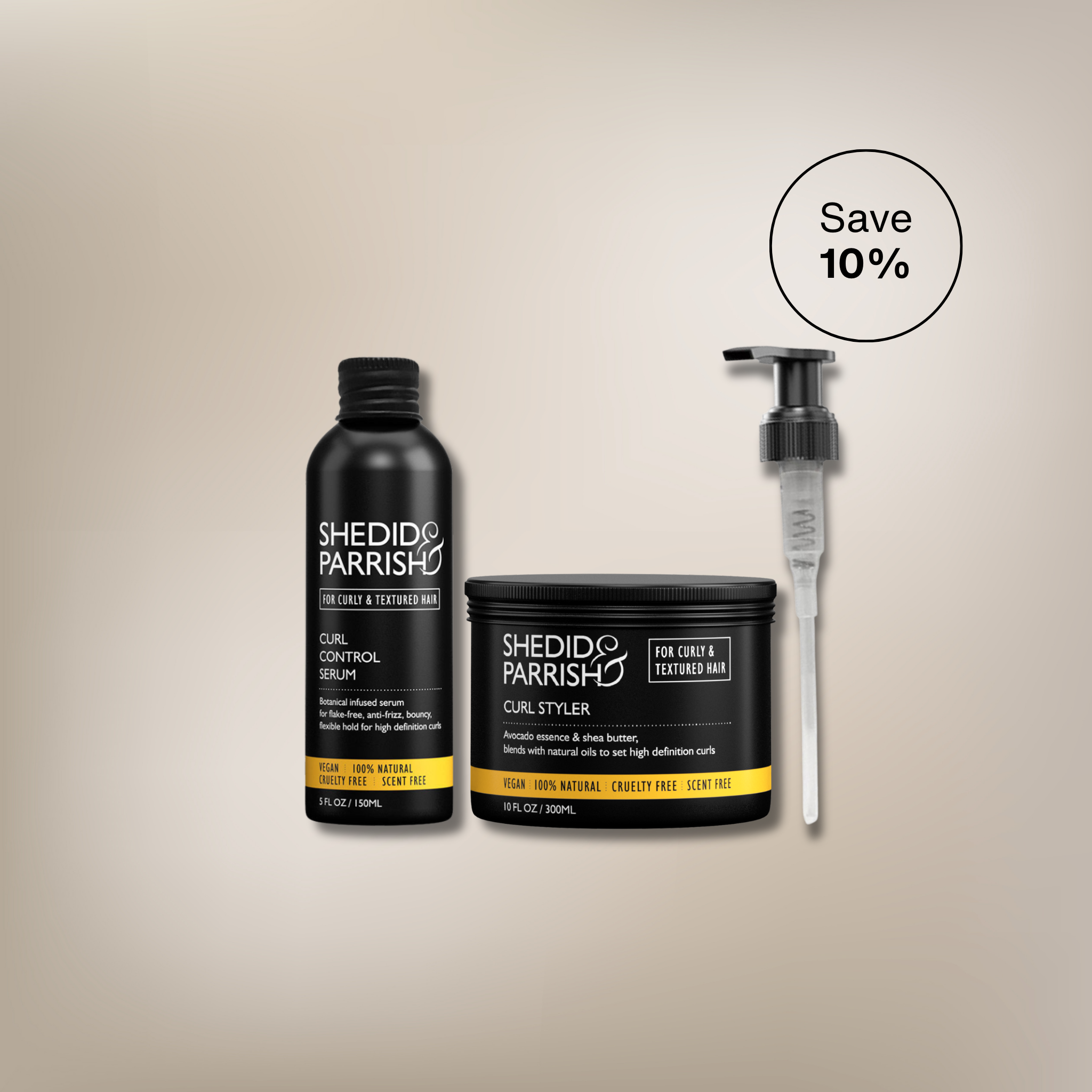 Curl Styling Duo - Definition & Frizz Control Bundle for Curly Hair