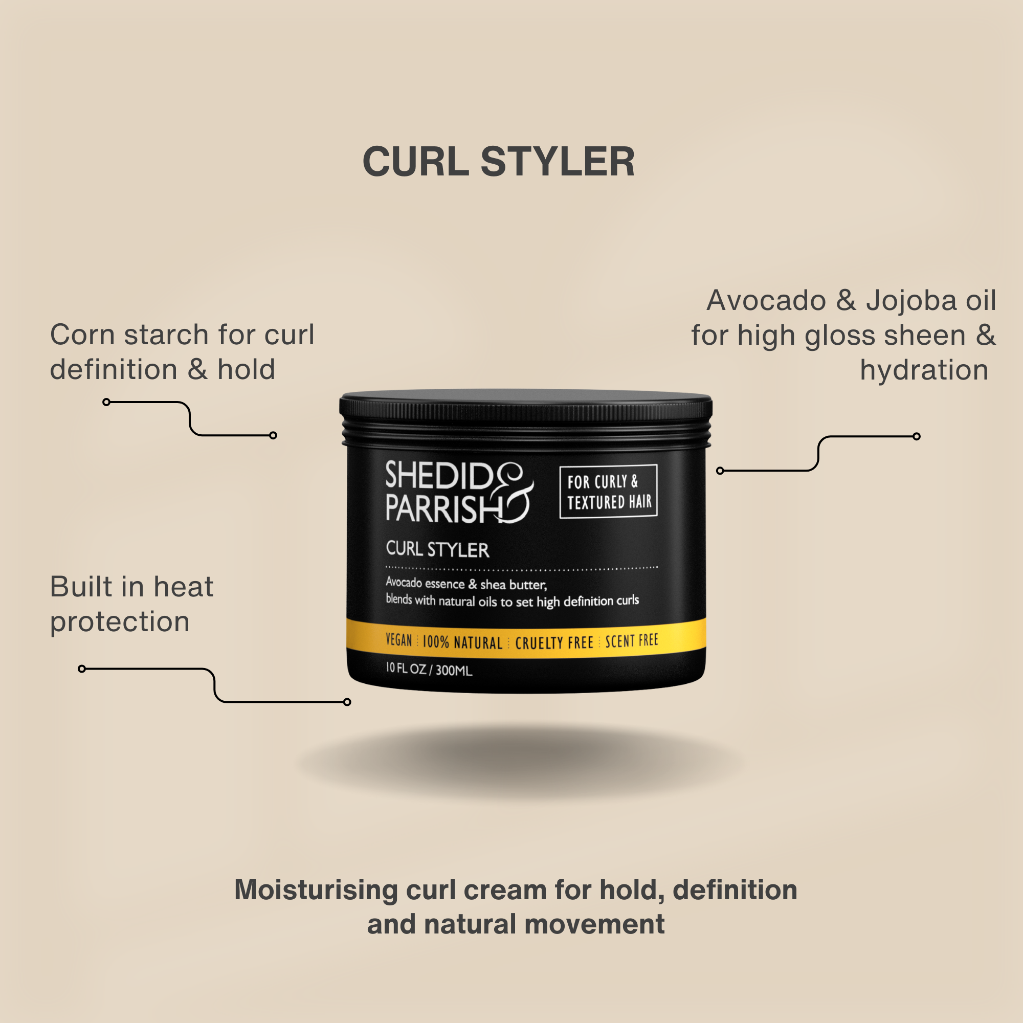 Curl Styler Full size and Travel size available