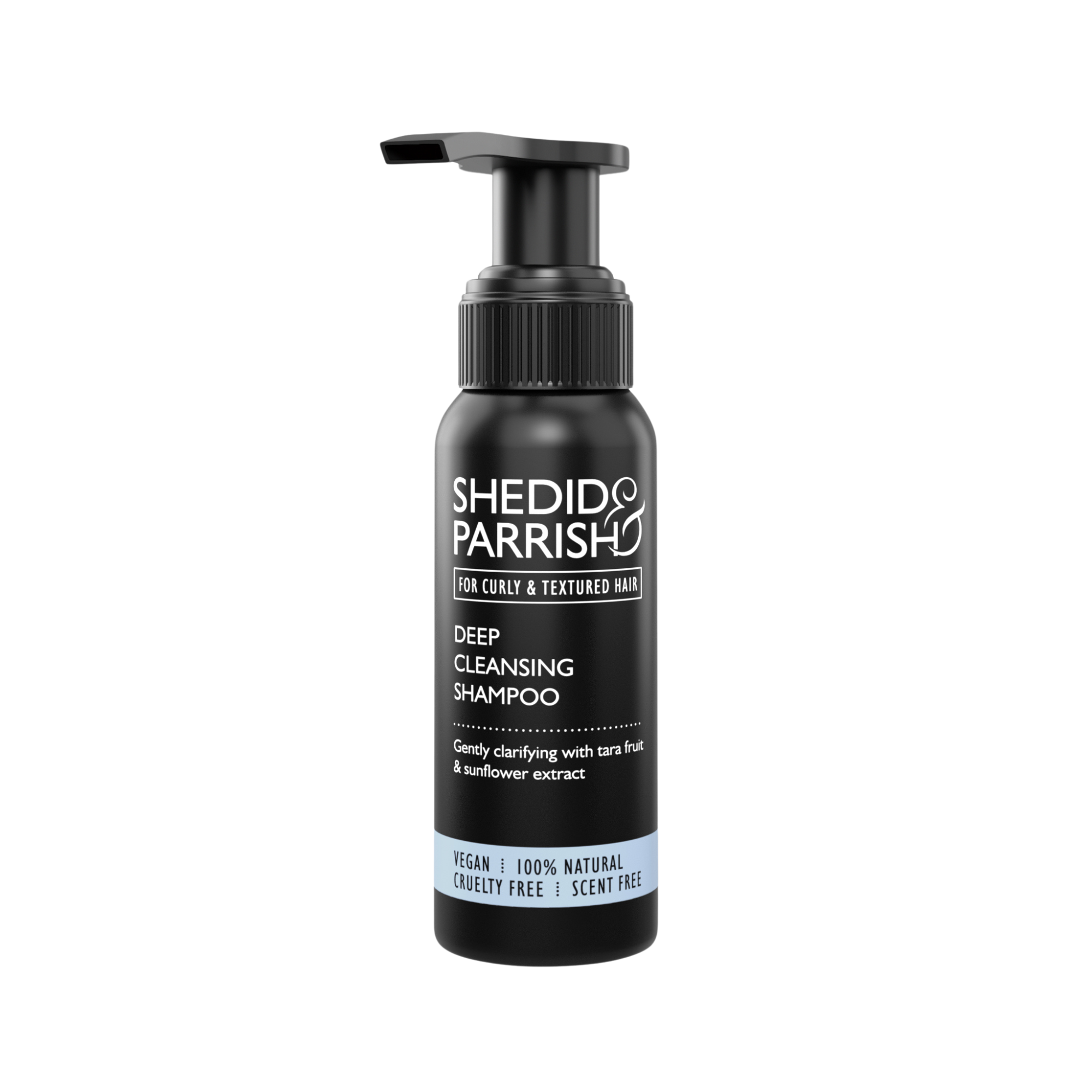 Deep Cleansing Shampoo Full size and Travel size available