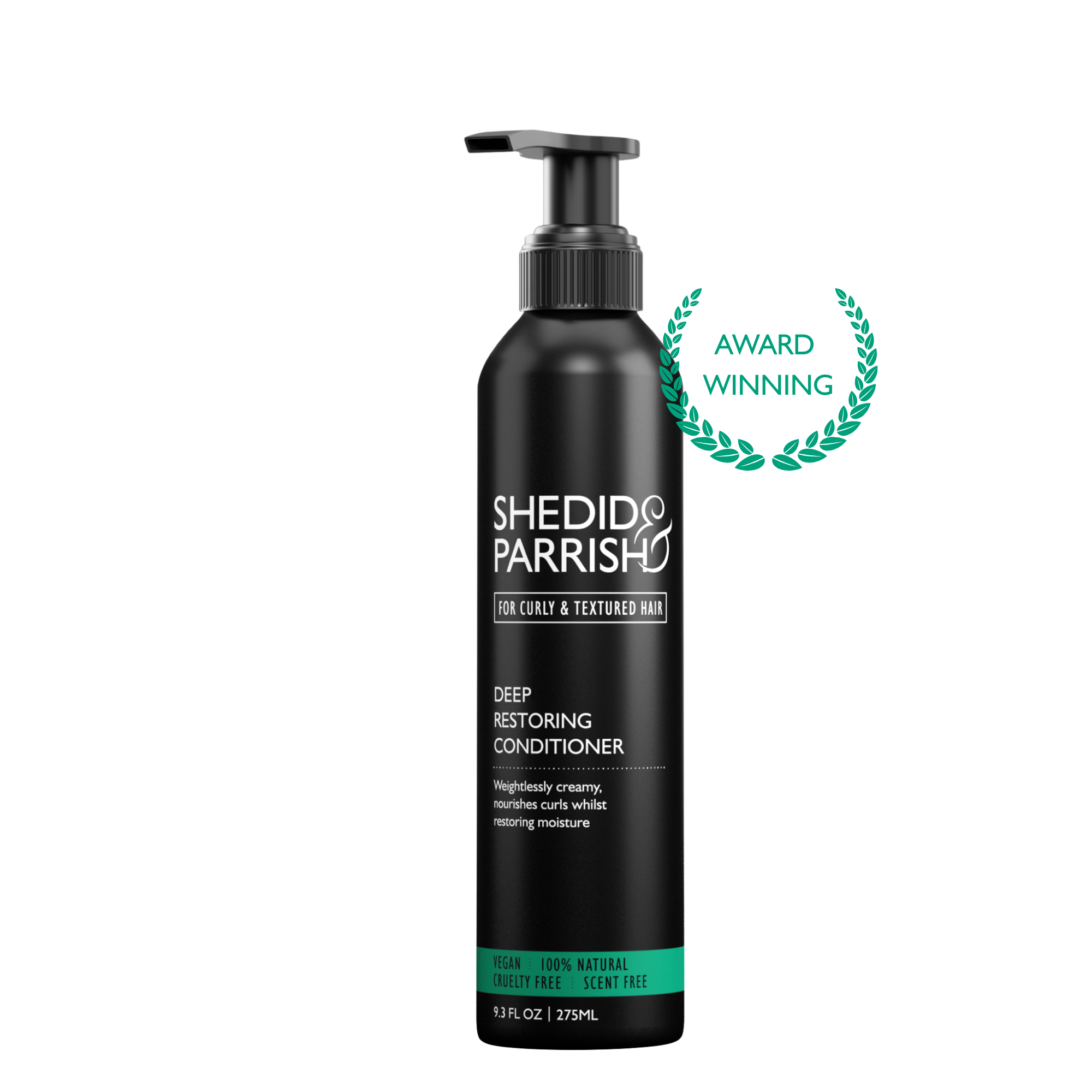 Award winning nourishing conditioner for curly hair