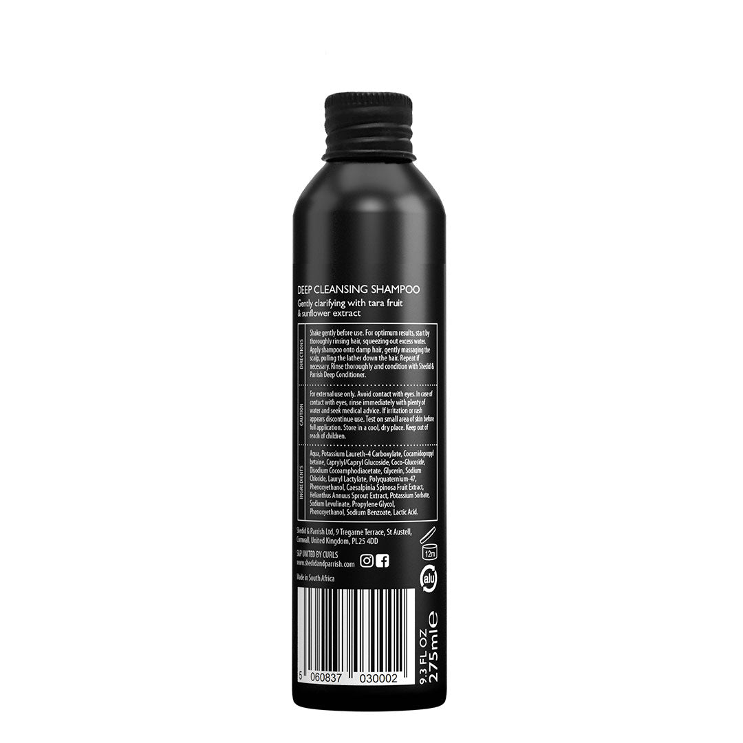Deep Cleansing Shampoo Full size and Travel size available