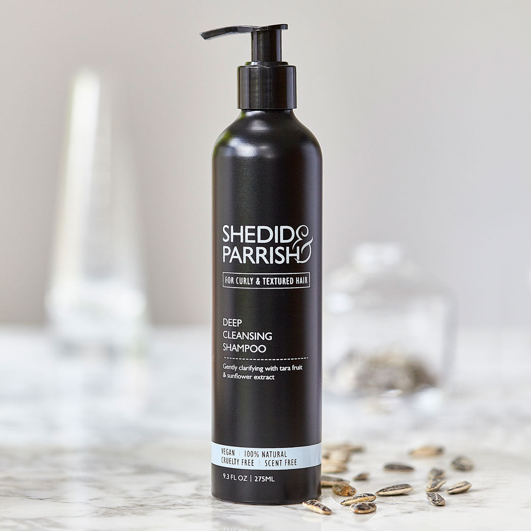 Deep Cleansing Shampoo Full size and Travel size available