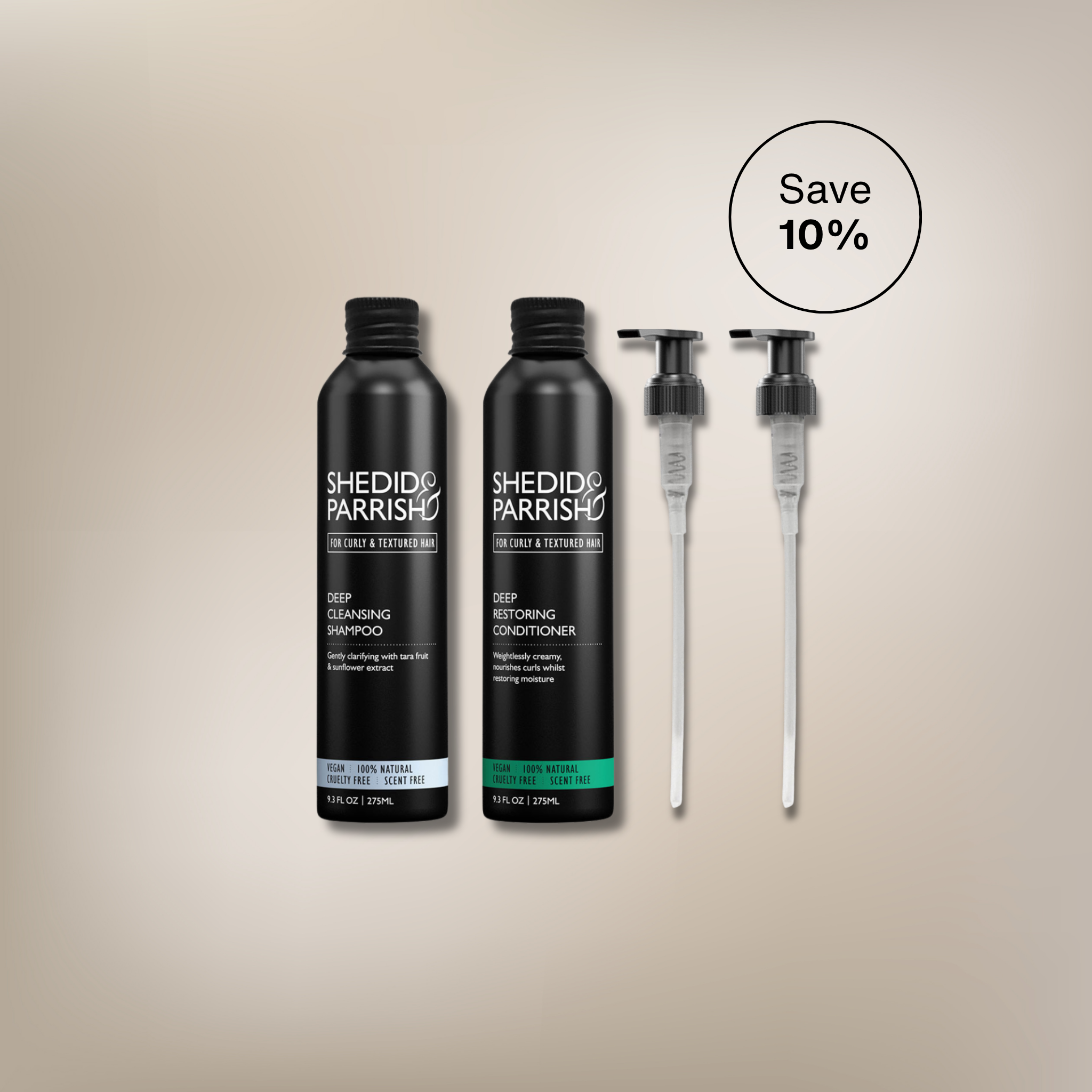 Curly Hair Shampoo & Conditioner Duo