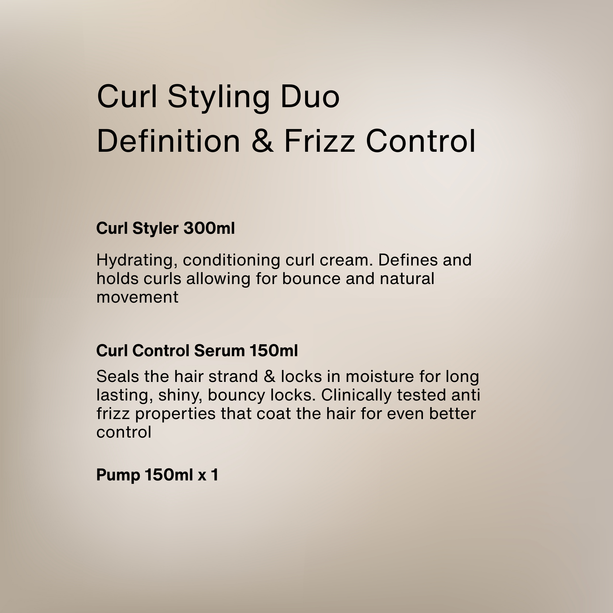 Curl Styling Duo - Definition & Frizz Control Bundle for Curly Hair